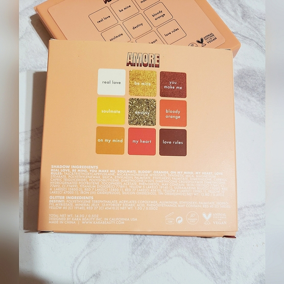 Kara Beauty Amore 9 Color Eyeshadow Palette - Picture 5 of 5